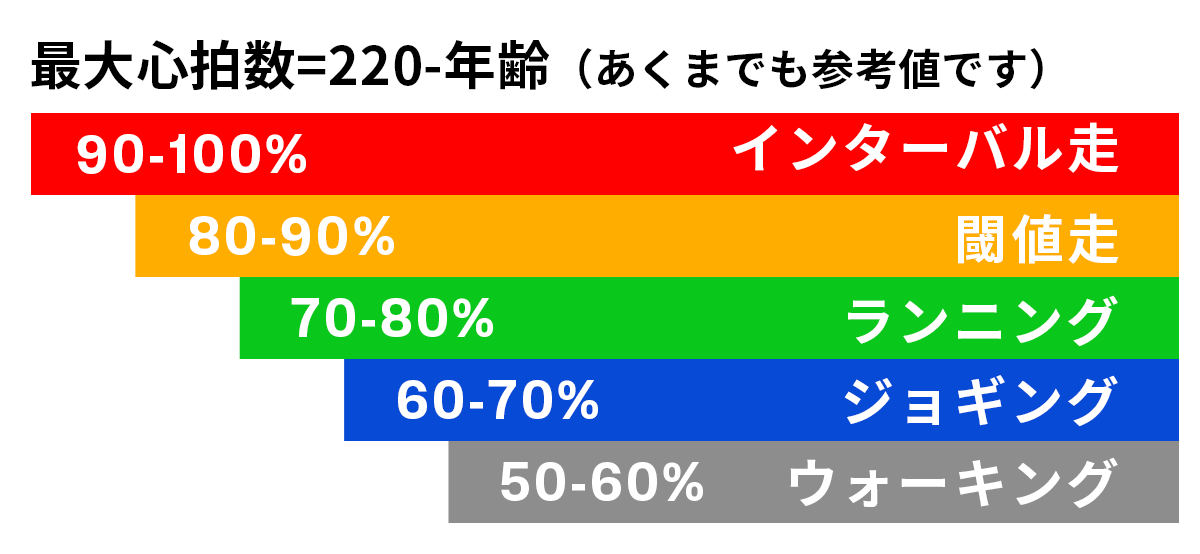 心拍ゾーン 心拍ゾーン
